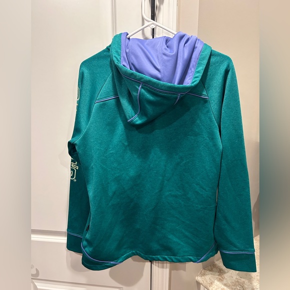 Women’s Cabelas Hoodie Full Zip Hoodie Green Medium - Picture 6 of 11